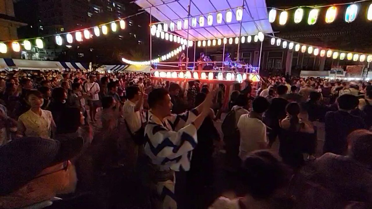 コンコンブル　お祭り　盆踊り　和太鼓　花火 和太鼓 花火音頭 - 盆踊り 千葉神楽太鼓 2019.7.13 高浜第2県営