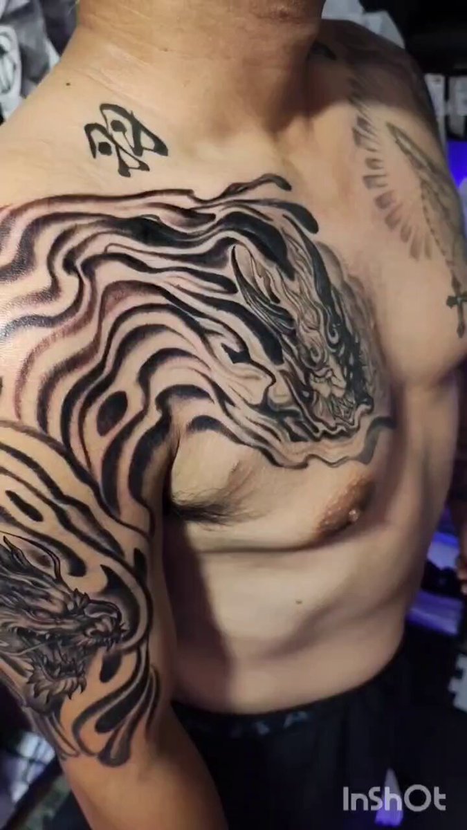 刺青　入れ墨　tattoo ARIE🇮🇩 鯉.達磨.小槌完成です😊 有難う御座いました🙏 . #千葉