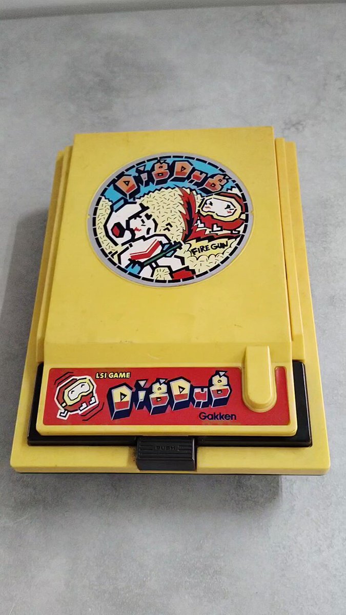 LSIゲーム Gakkenナムコ ディグダグ 学研 (ガッケン) LSIゲーム DIG DUG(ディグダグ)｜トレファクONLINE