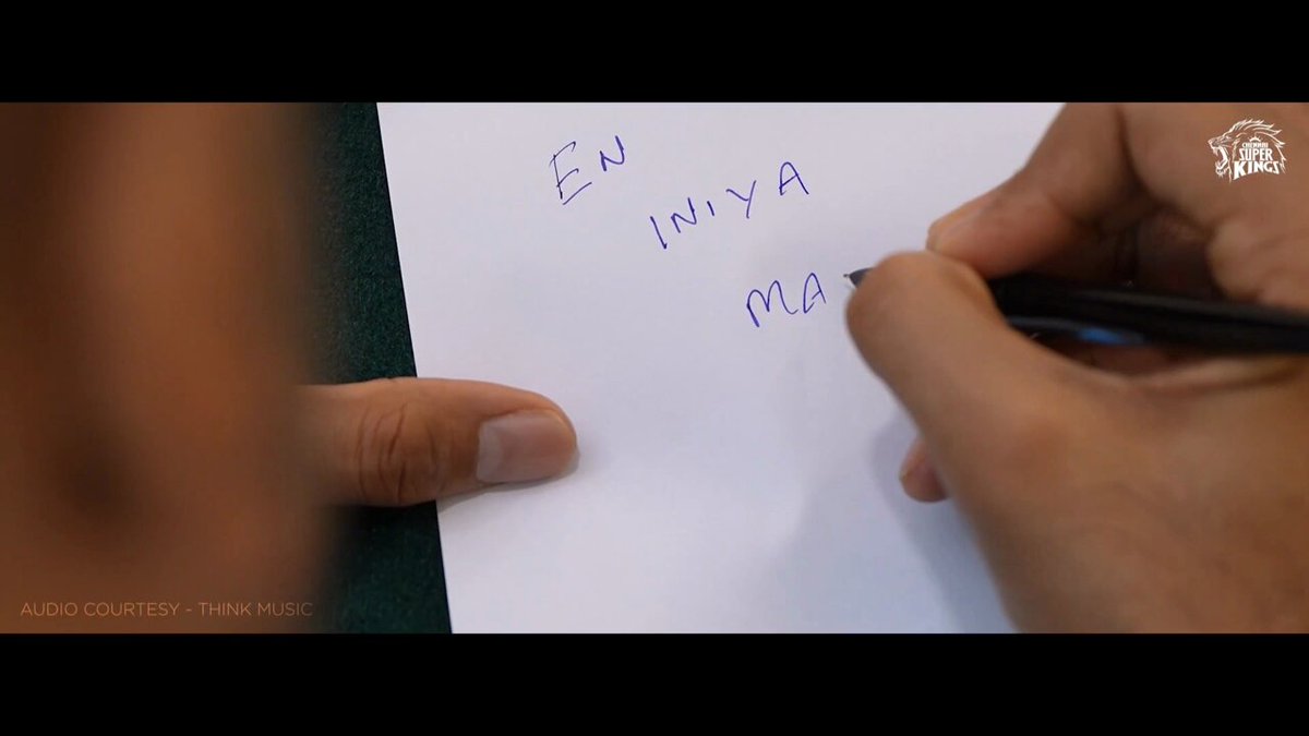 An Emotional Tribute by CSK Picture