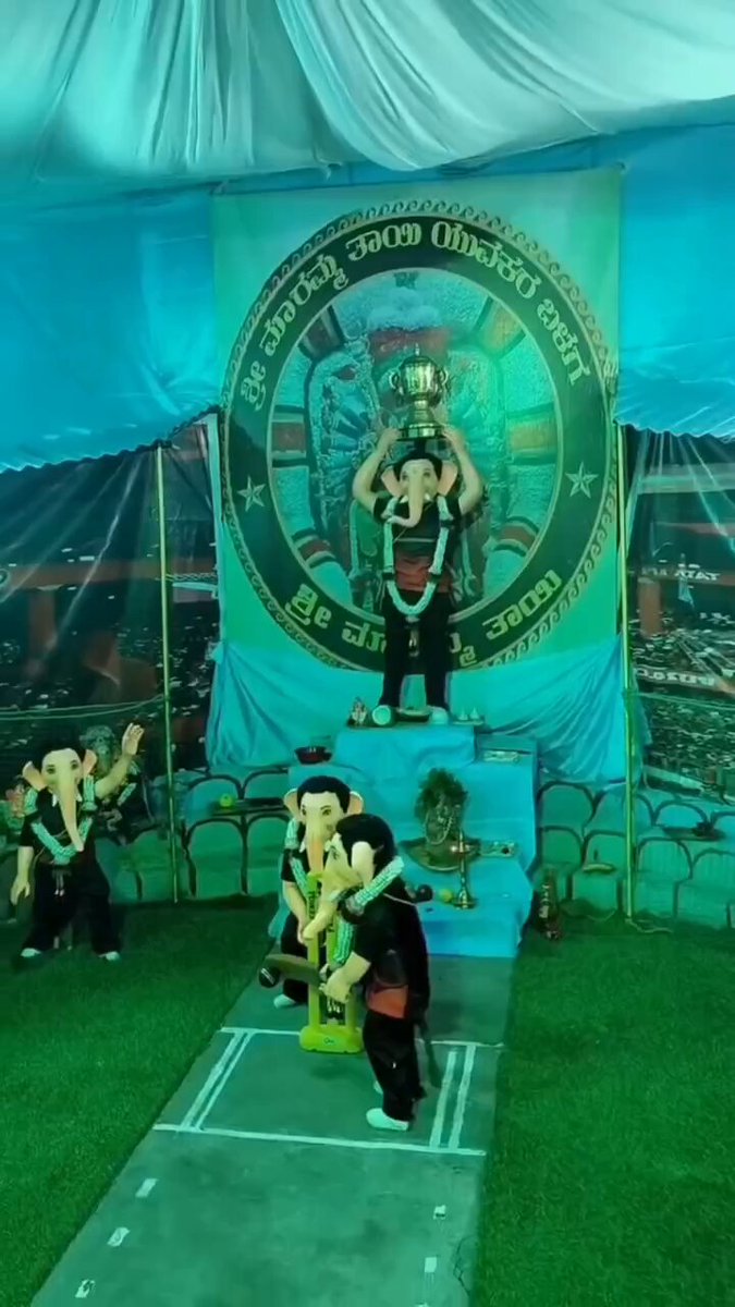 Ganesh Pandal theme dedicated to Picture