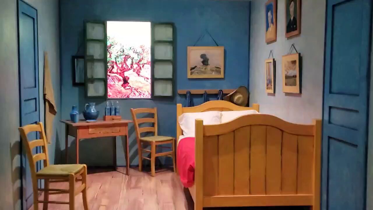 Adam Lister アダムリスター　Gogh Bedroom ゴッホ　寝室 Adam Lister アダムリスター Gogh Bedroom ゴッホ 寝室