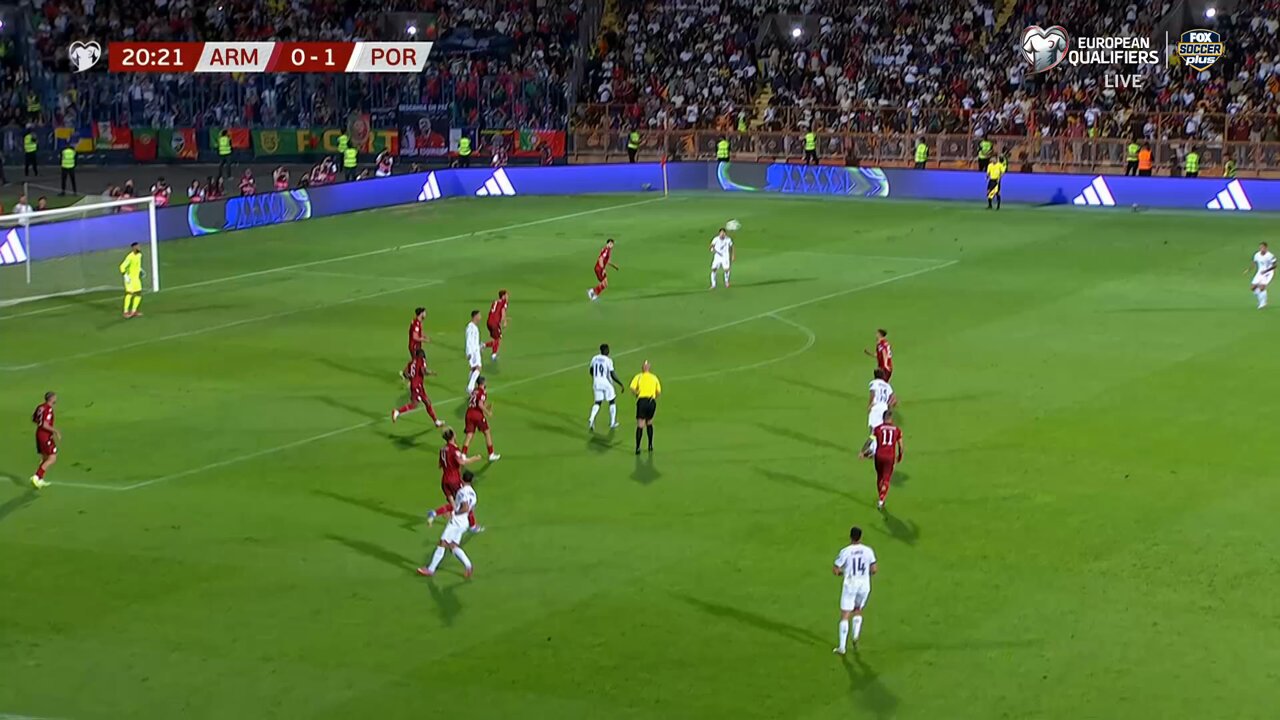 Ronaldo doubles the Portugal lead ‼️🇵🇹