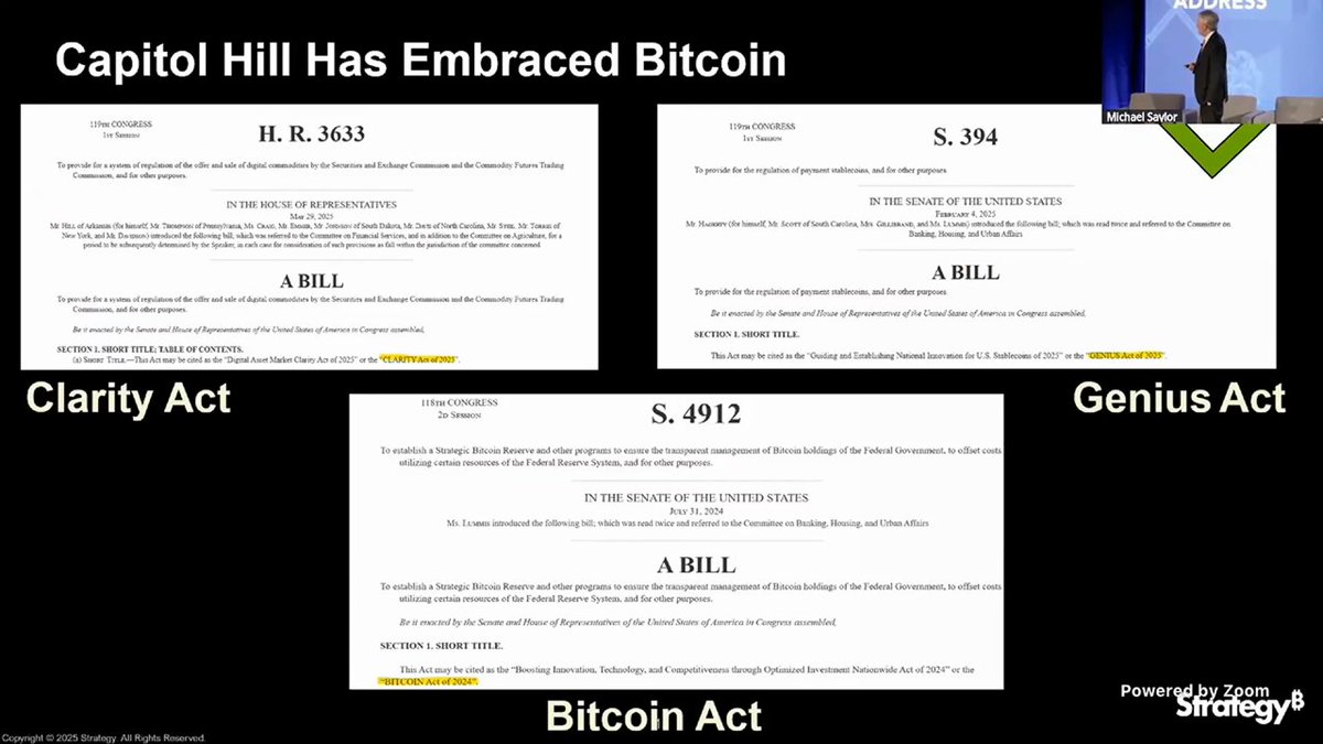 🟠BTC-ARCHIVE: "Michael Saylor: Entro il 2028 ogni americano possiederà Bitcoin, con un valore dell'industria tra 10 e 20 trilioni di dollari"