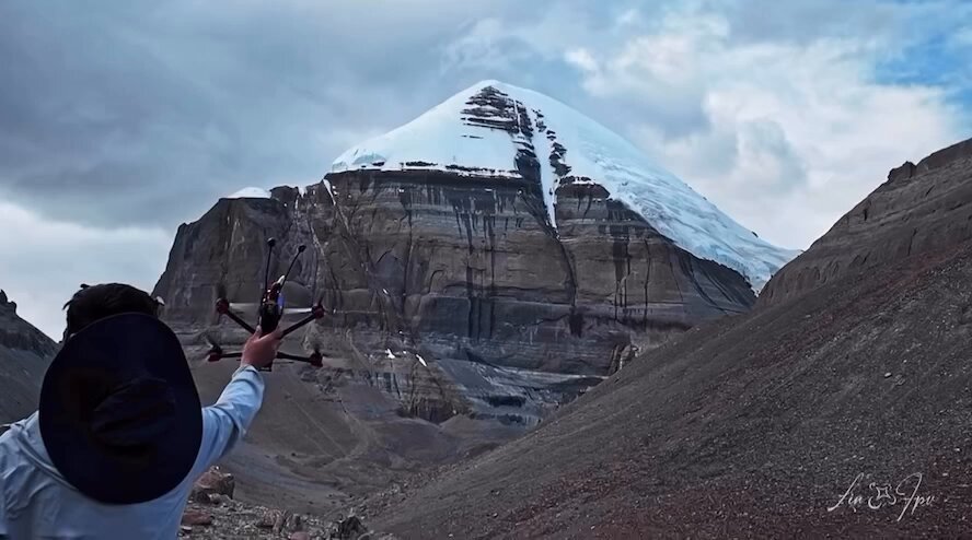 Drone video of Kailash Parbat Picture
