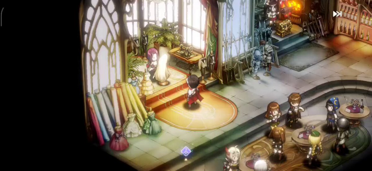 ブラウンダスト C106 アクスタ テレーゼ シルヴィア ルヴィア