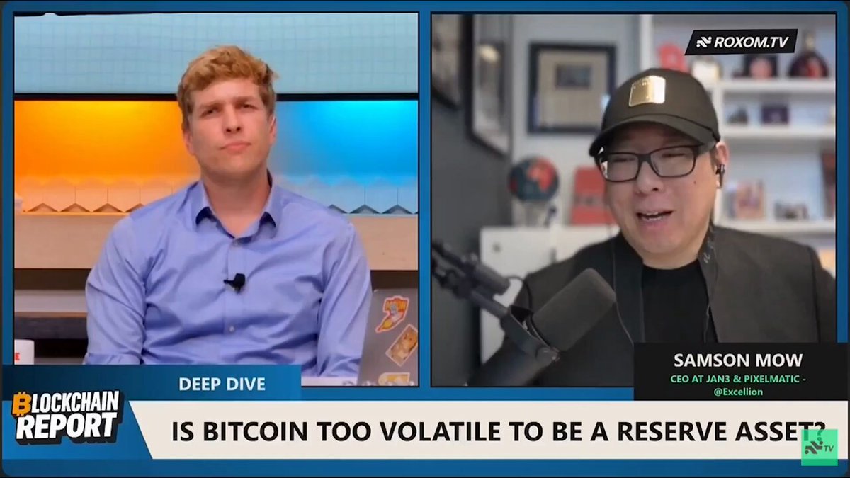🟠BTC-ARCHIVE: "Samson Mow: il Bitcoin verso i 10 milioni di dollari e la parità con i satoshi"