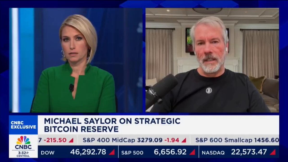 🟠BTC-ARCHIVE: "Michael Saylor prevede un rally di Bitcoin entro fine anno: 'Le aziende acquistano più dell'offerta di mining'"