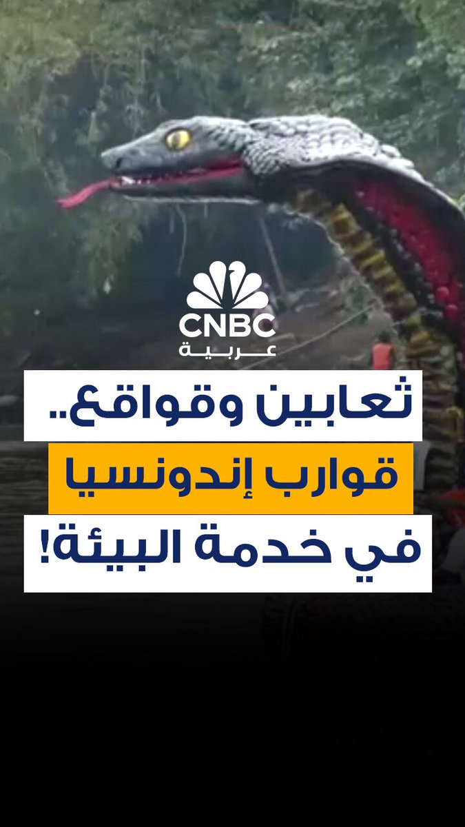 أكثر من 40 عوامة مصنوعة من مواد معاد تدويرها، بما في ذلك الزجاجات البلاستيكية، تبحر على طول نهر تشيليونغ، أحد أكثر الممرات المائية تلوثاً في العالم، الأحد (28 سبتمبر/ أيلول) للاحتفال باليوم العالمي للأنهار. العوامات مصممة على شكل حيوانات ووسائل نقل وأساطير محلية ومباني.. والحدث يسلط الضوء على محنة الكوكب المتعلقة بالبلاستيك #CNBC_عربية 