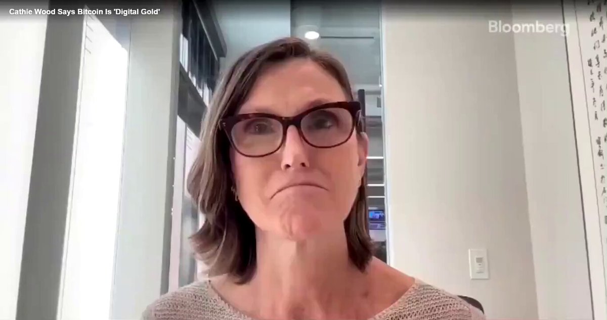 🟠BTC-ARCHIVE: "Cathie Wood: 'Bitcoin è decisamente migliore dell'oro'"