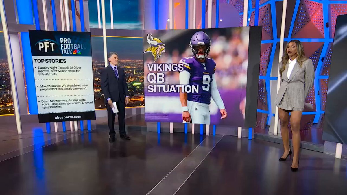Vikings QB health update. Minnesota plays again in two weeks vs. Eagles. 