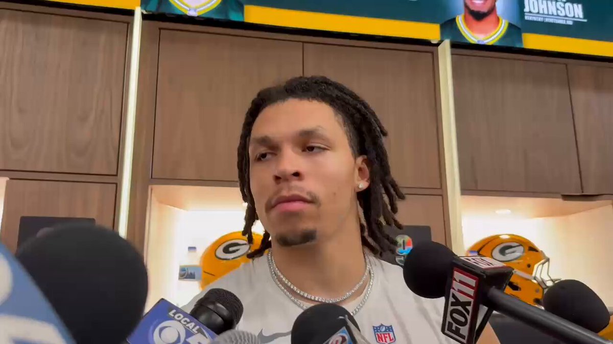 Christian Watson says he’s been running and cutting for two months. He has complete confidence in his knee. Wants to play as soon as possible, but knows he needs to get back into football shape.

“I’ve got to knock a little bit of rust off, obviously.” 