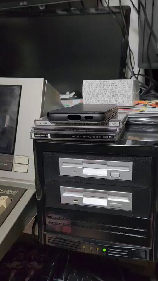 piroyan ぴろやんさん、初めまして！ SHARP MZ-2000でノベルゲームを