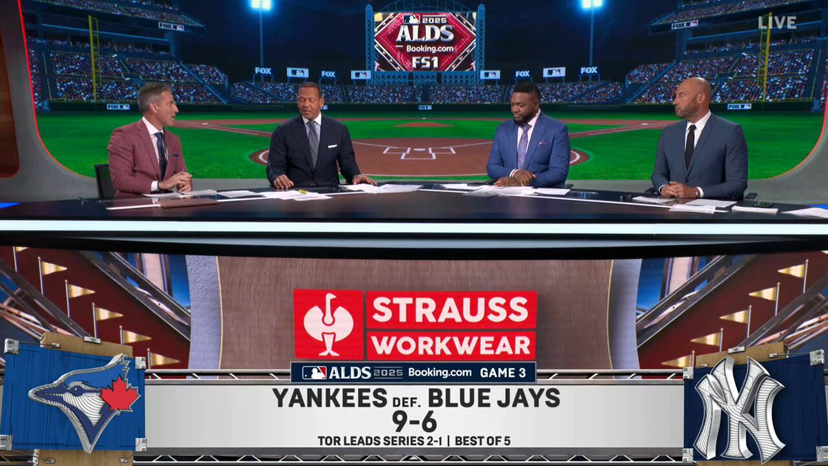 "I don't know how he hit the pitch: It was 100 at his neck. If there's one person on the planet that can do it, it's Aaron Judge." - @DerekJeter 