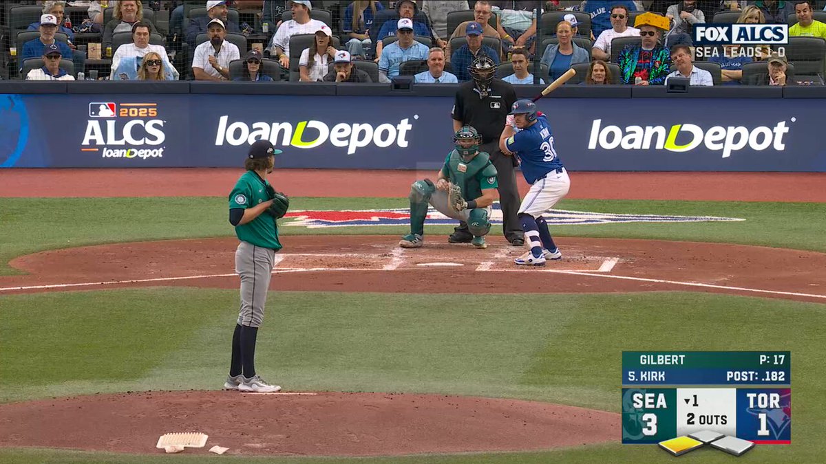 Alejandro Kirk cuts the lead down to one!

📺: FOX 