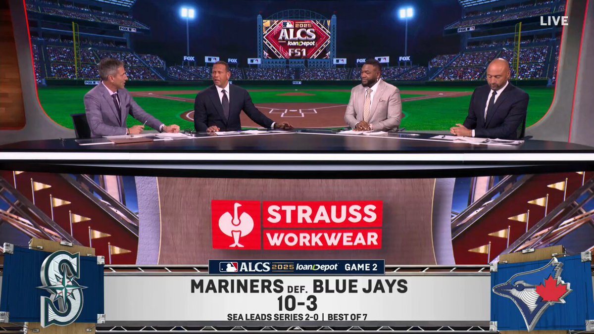 “If you’re the Toronto Blue Jays, you climbed the tallest mountain which is to beat the Yankees. Then you sit out for three days and you’re being celebrated”

@AROD on the Blue Jays being down 2-0 to start off the ALCS 
