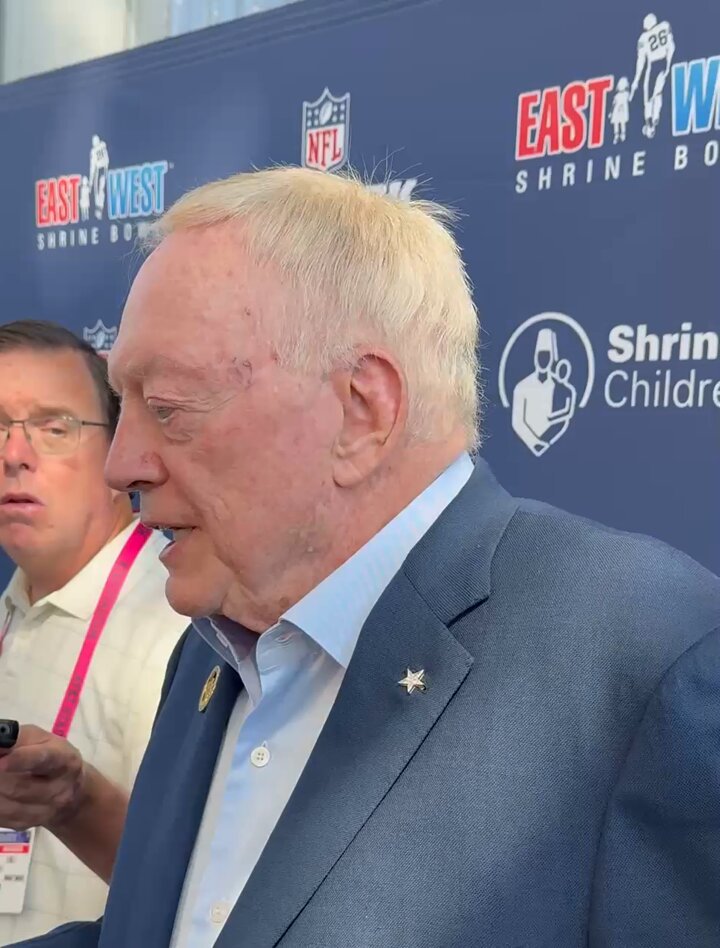 Cowboys owner Jerry Jones on potential contract extension talks with WR George Pickens 