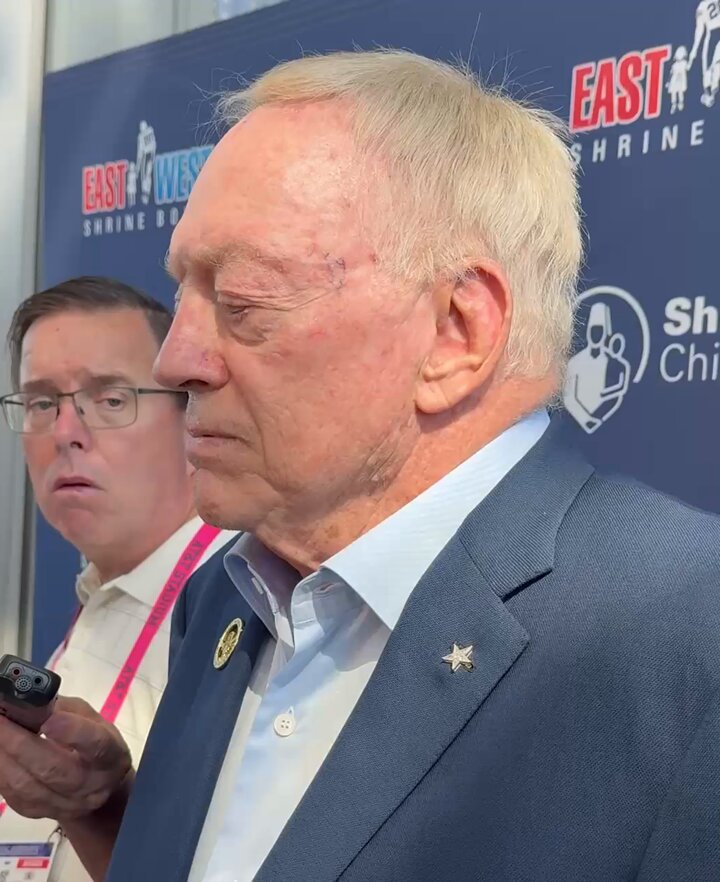 Cowboys owner Jerry Jones while talking about not winning a Super Bowl with Tony Romo or Dak Prescott: “I think this team has a shot.” 