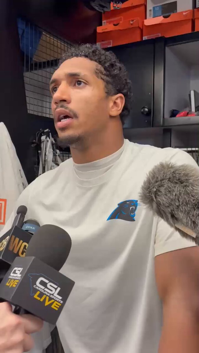 Reps matter, #Panthers running back Chuba Hubbard said. 