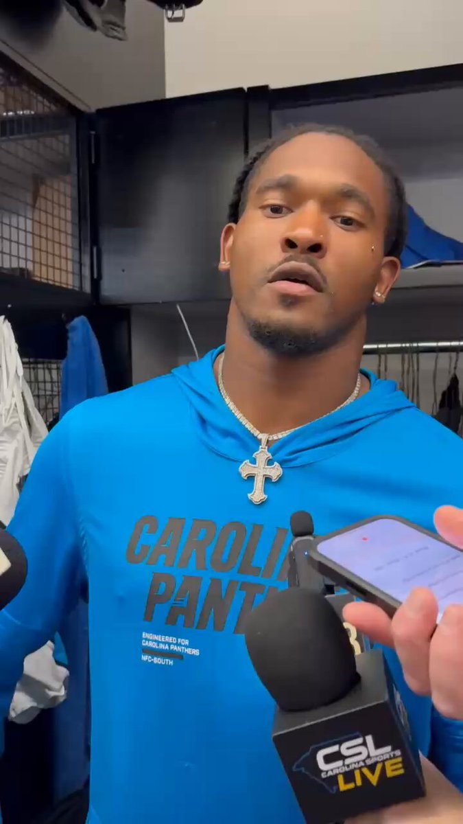 Rico Dowdle says it doesn’t matter who starts at RB for the #Panthers, him or Chuba Hubbard. 