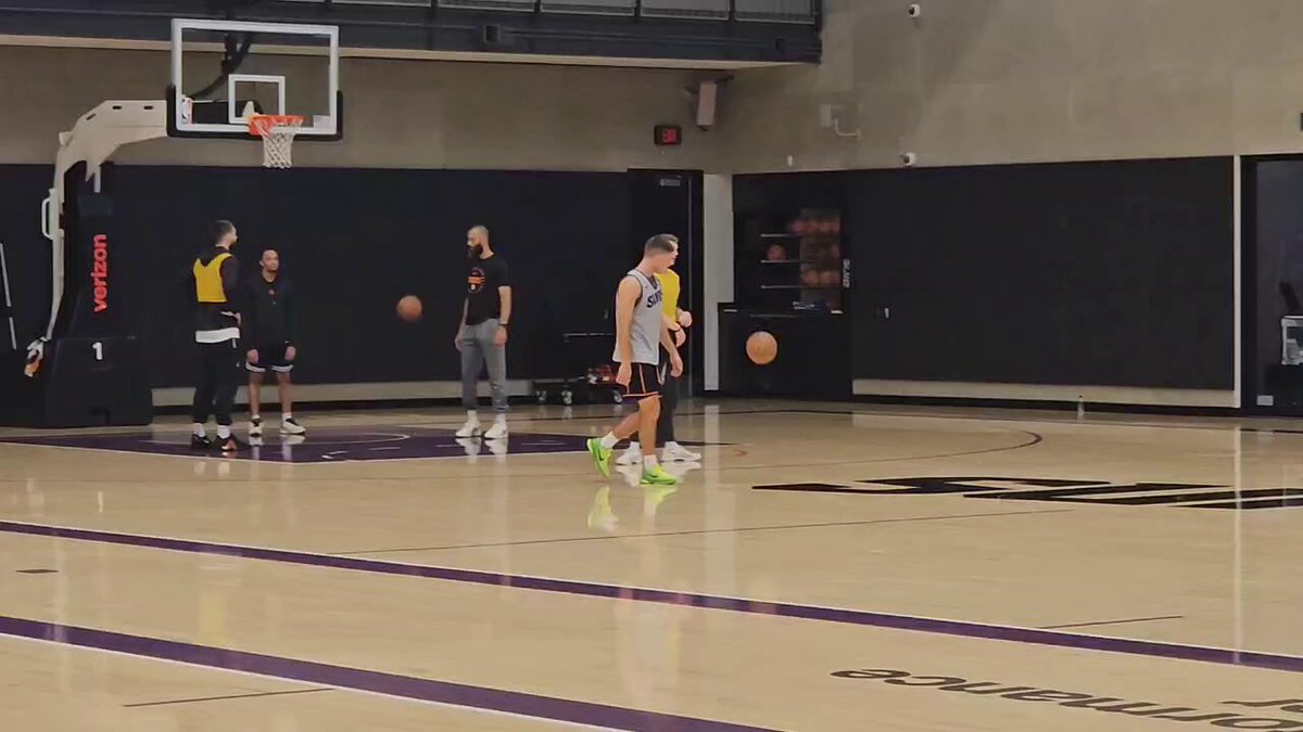 Collin Gillespie post practice. #Suns 