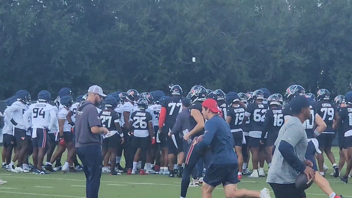 #Texans healthy coming off open week. Same practice participation group with no new activations or designated for return. Nick Caserio said rookie Jaylen Reed close to being ready to go @KPRC2 