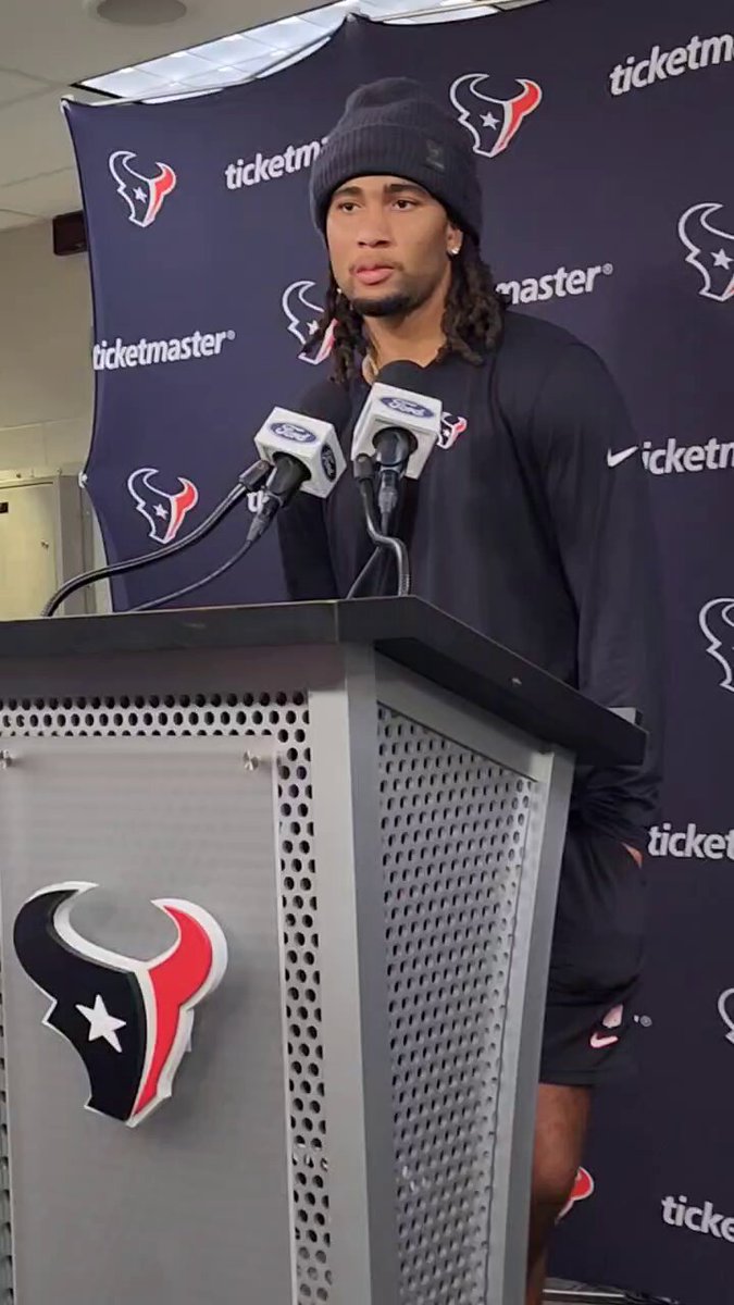 #Texans quarterback C.J. Stroud on big-picture approach to #Seahawks game. A win would get Texans to 3-3 after 0-3 start @KPRC2 