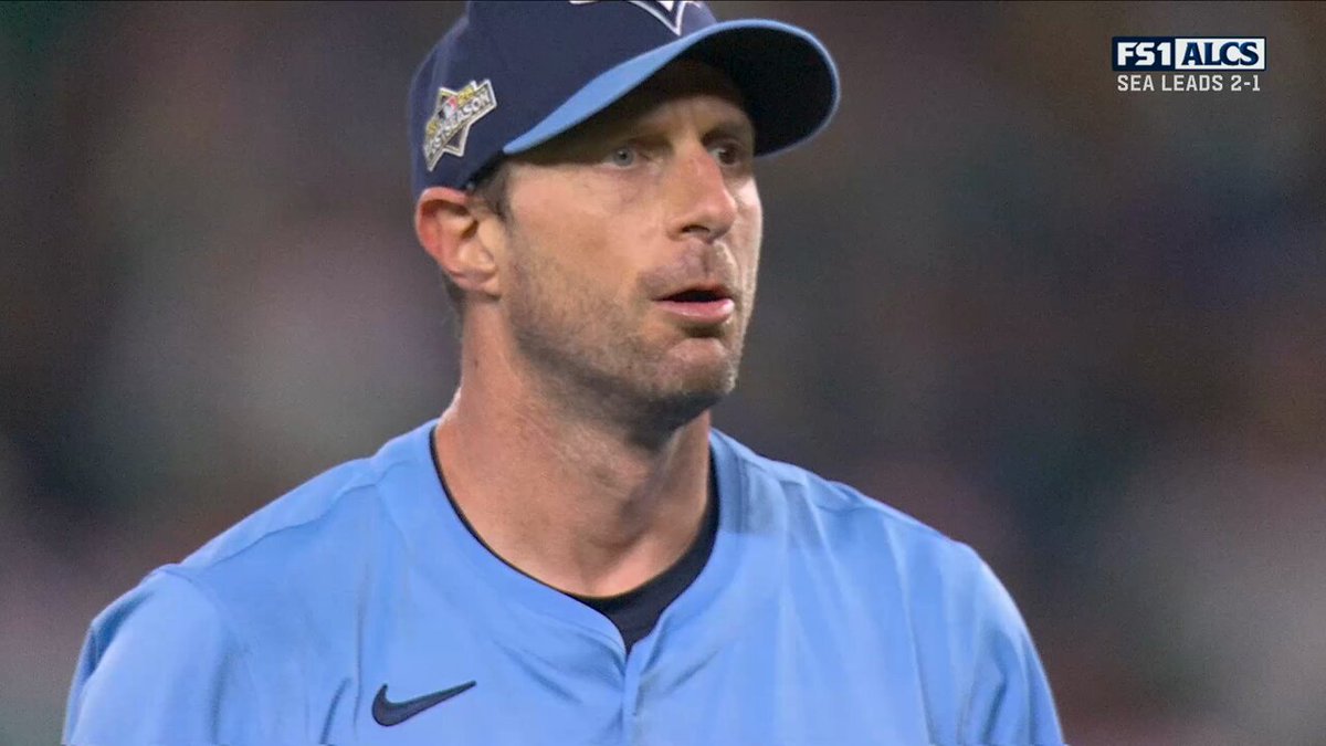 Max Scherzer does NOT want to leave this game. 