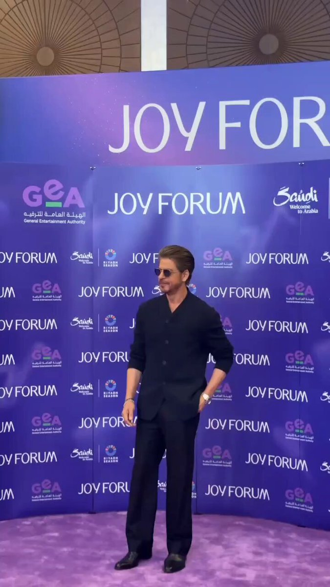 شاروخان، سلمان خان، وعامر خان في اليوم الثاني من Joy Forum بالرياض 