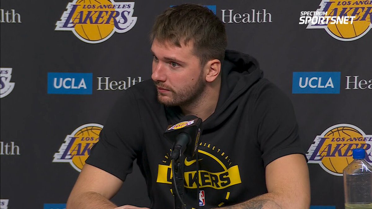 Luka Doncic (31 PTS, 9 AST, 5 REB, 6 3PM) speaks on tonight’s ball movement being a big positive and emphasizes the need to start games with more physicality on defense heading into the regular season. 