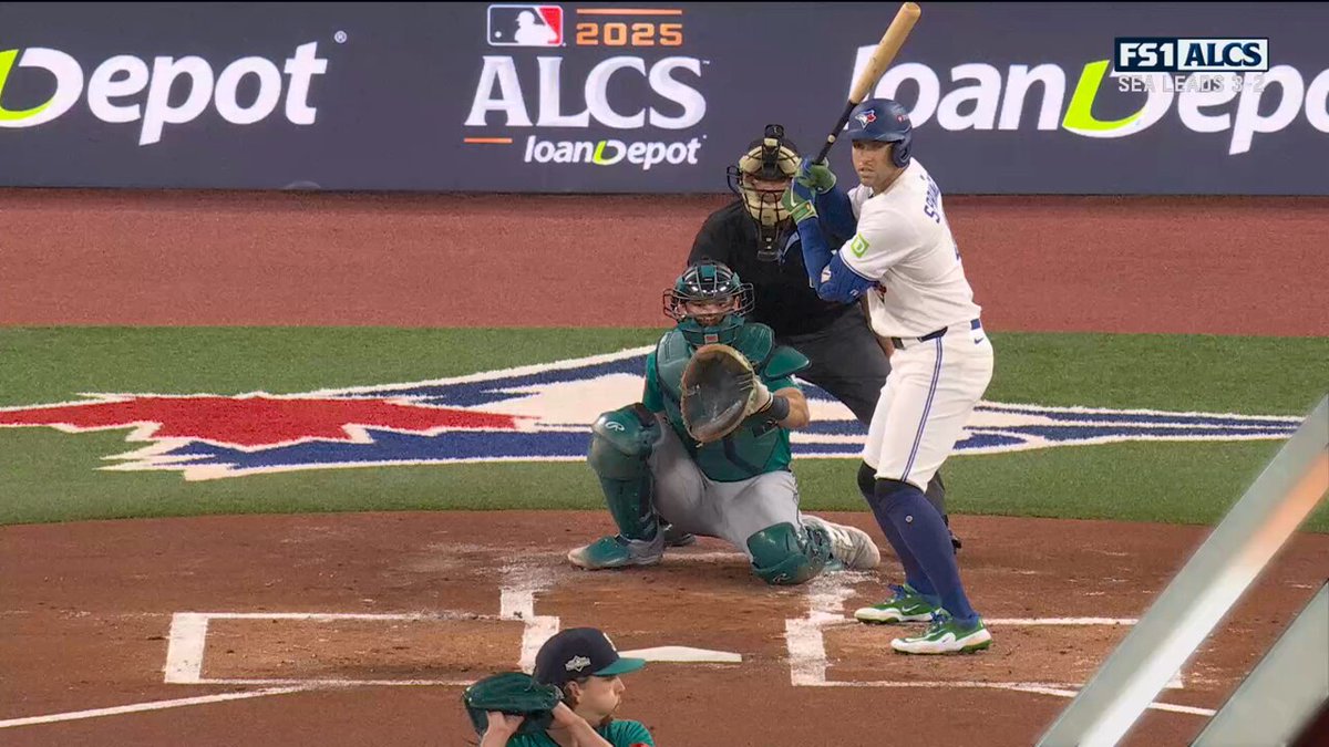 George Springer grimaced a bit after this swing. 