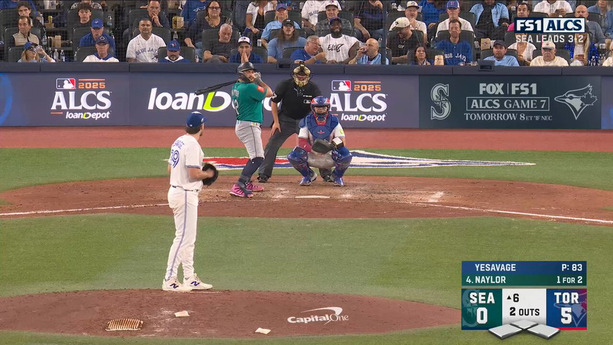 Josh Naylor ends the shutout with a solo shot!

📺: FS1 