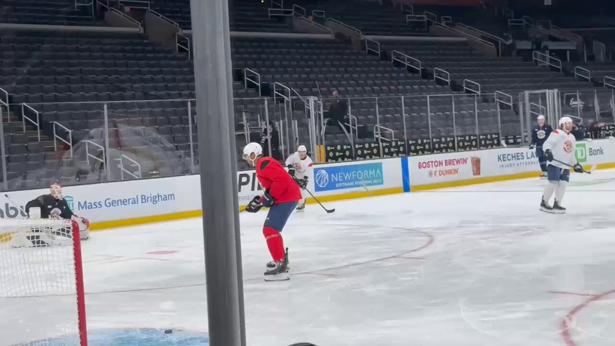 Brad’s back in Boston. 