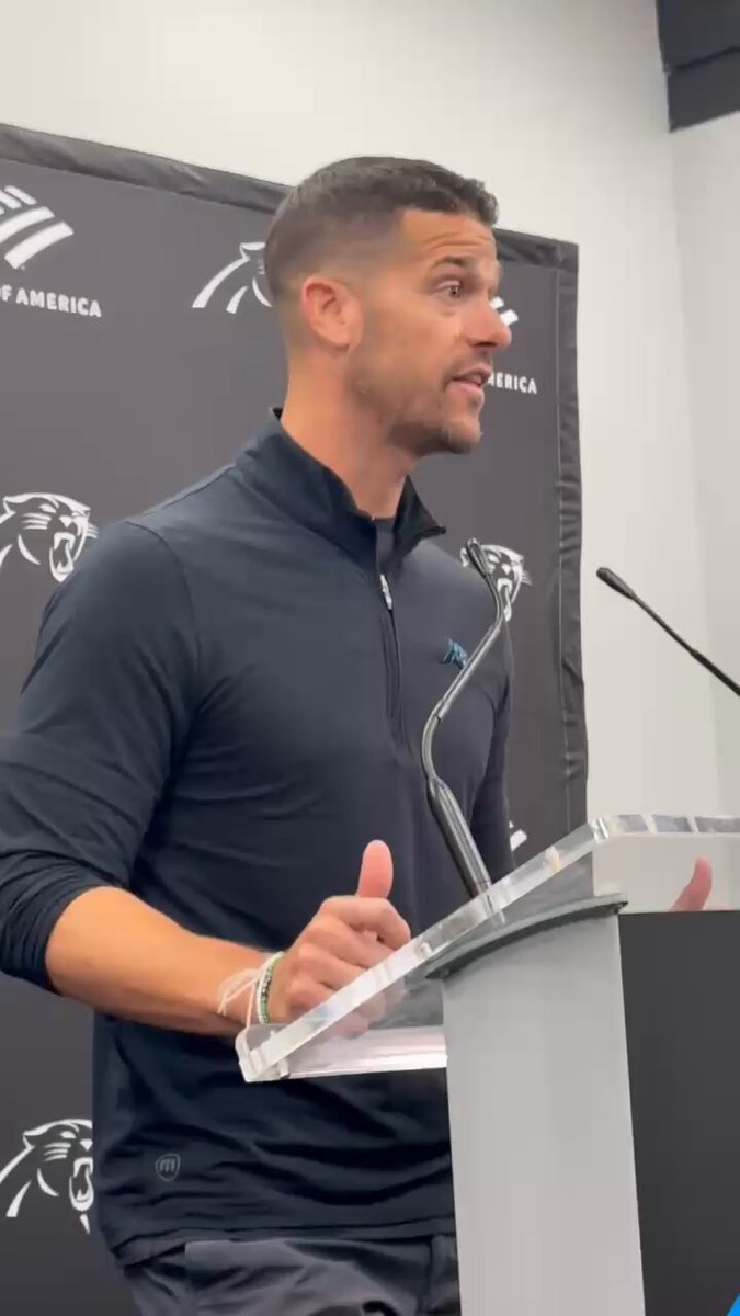 Despite saying Bryce Young (ankle) is day to day Panthers coach Dave Canales said the team is looking at possibly bringing in another QB as a backup. 