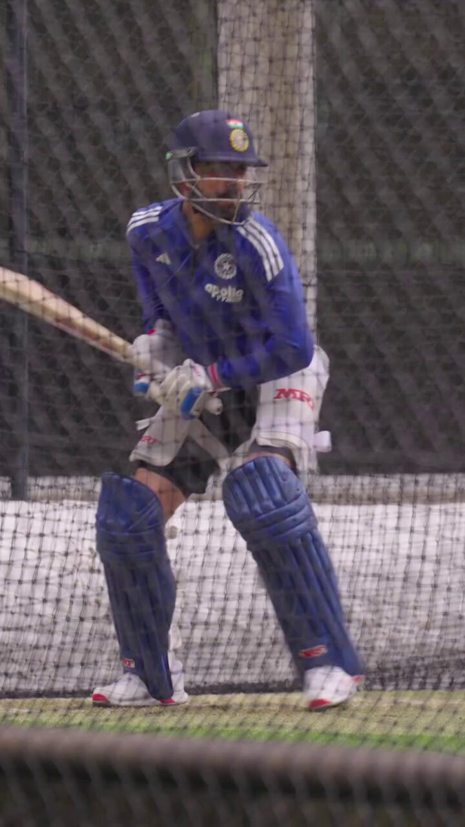 Virat Kohli in the nets Picture