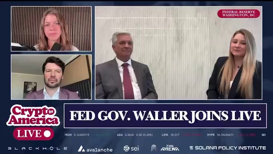 🟠BTC-ARCHIVE: "Il Governatore della Fed, Waller: 'Il Bitcoin è come l'oro elettronico'"