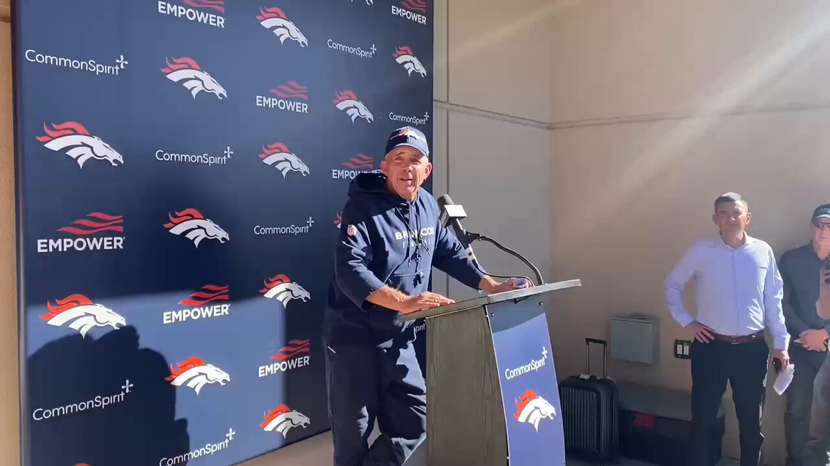 Broncos coach Sean Payton on his comment said he was just talking about Jaxson Dart and it wasn’t shade to Russell Wilson 