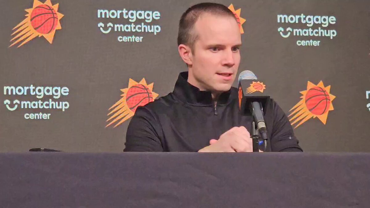 Jordan Ott said he didn't think they'd be tested like that this early, but noted outscoring Kings 36-21 in the 3rd quarter.

In explaining why Mark Williams came off the bench, Ott said they had minutes to use late in the game.

Played 24 minutes. 6 points and 11 rebounds. #Suns 