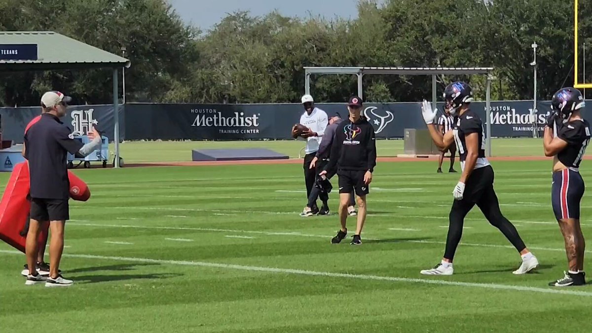 #Texans rookie receivers Jayden Higgins and Jaylin Noel prep for increased roles against #49ers with Nico Collins, Christian Kirk sidelined @KPRC2 