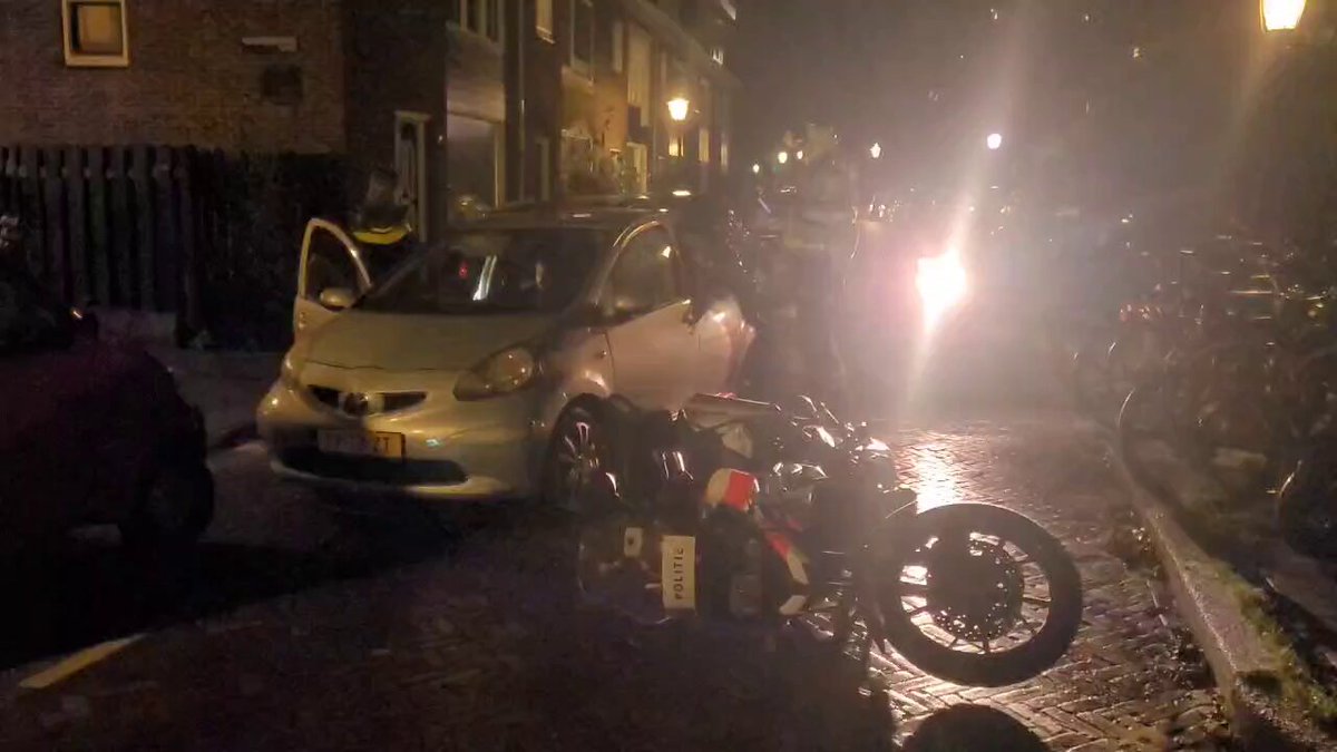 Achtervolging door politie in Amsterdam Noord