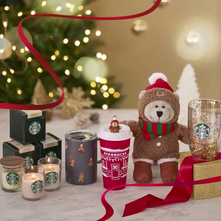 今年もタンブラーやグッズたちがホリデーの装いでやってきます