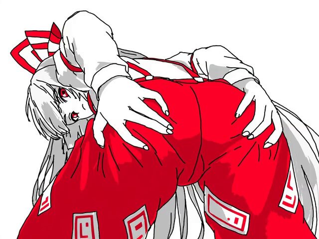 いいお尻の日ですって?
もこたん投下! 