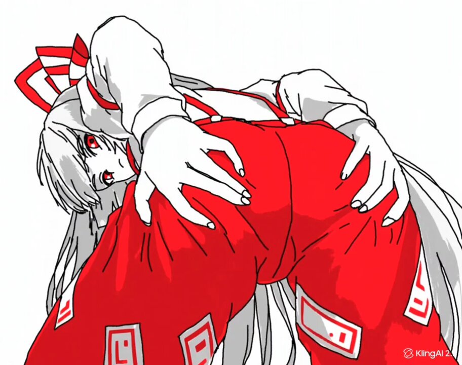 いいお尻の日ですって?
もこたん投下! 