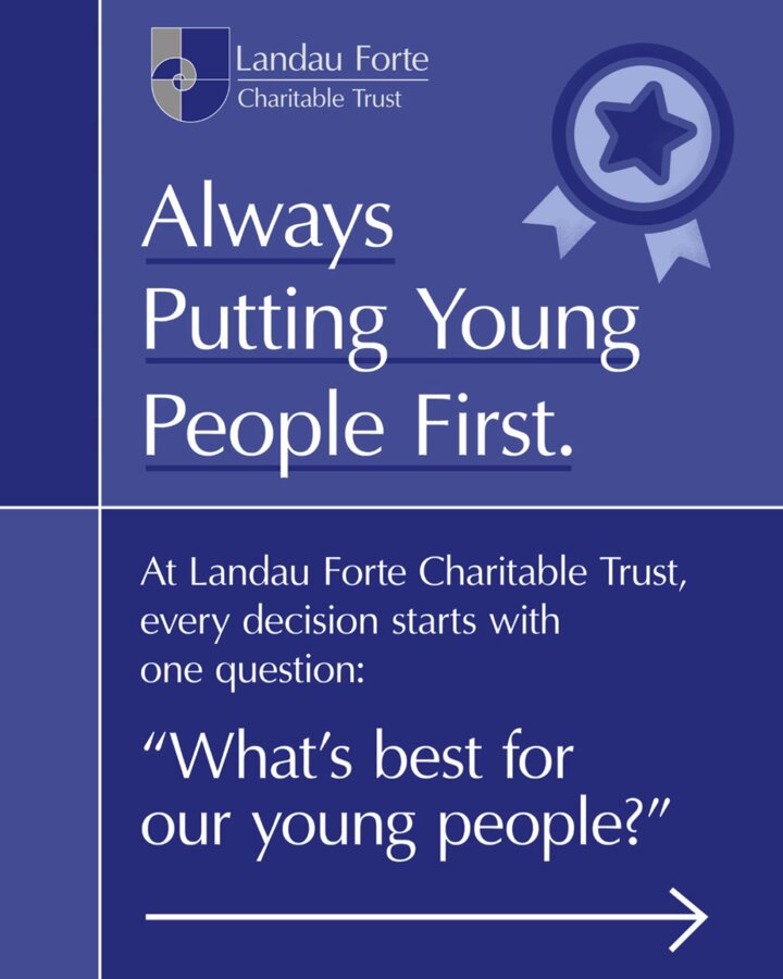 Image for the Tweet beginning: At Landau Forte Charitable Trust,
