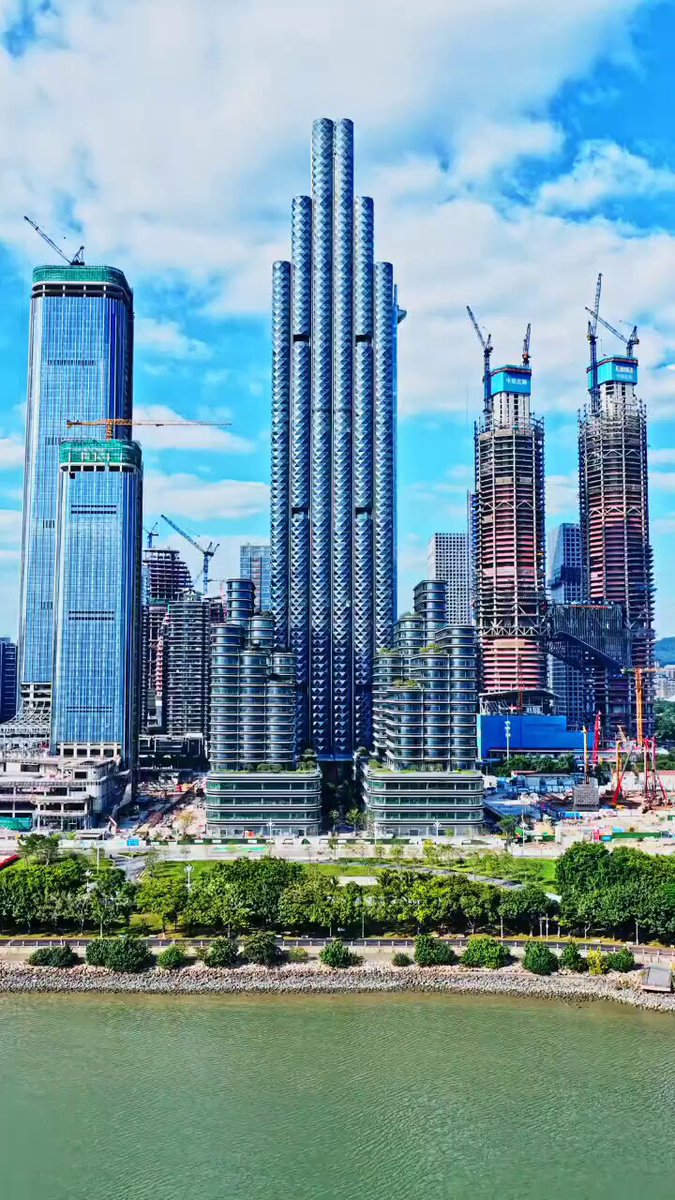 ✨🇨🇳Here is Shenzhen's super landmark nearing completion — China