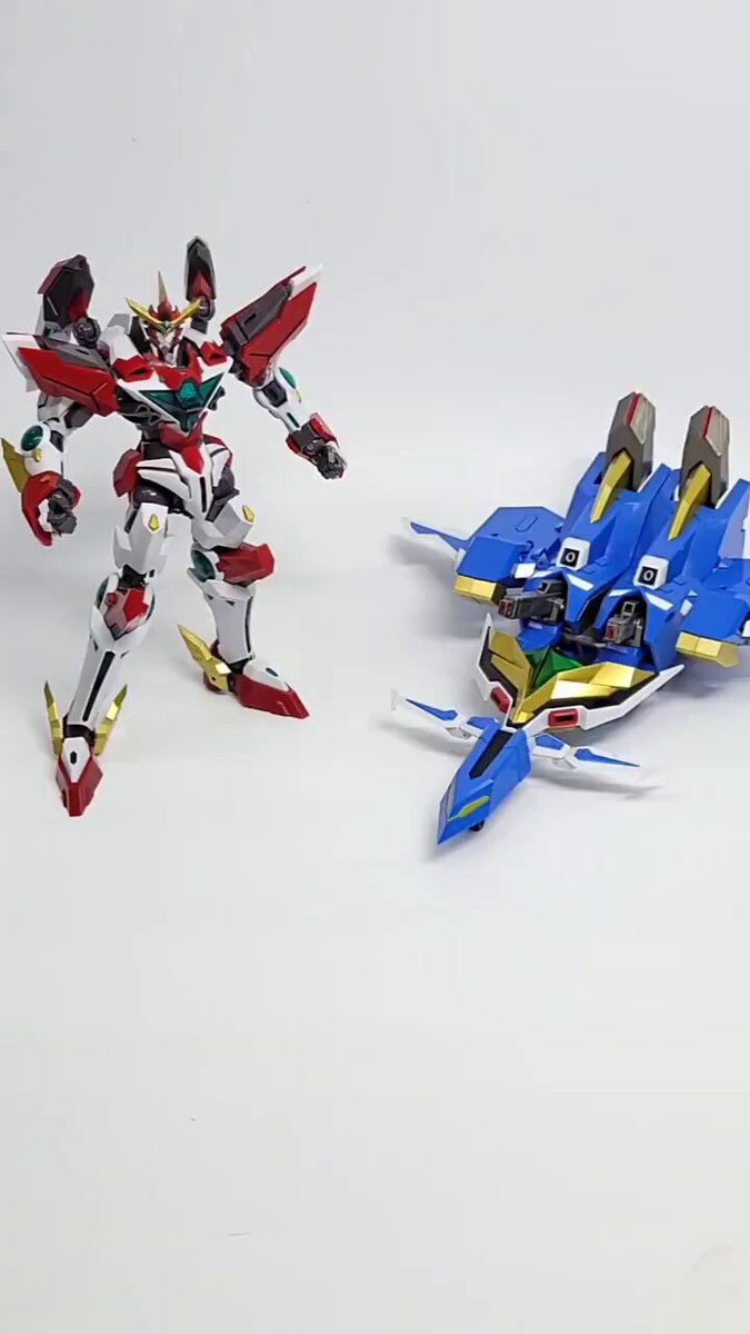 DXブレイバーン用ディスプレイベースで合体再現！[メカスマ THE合体