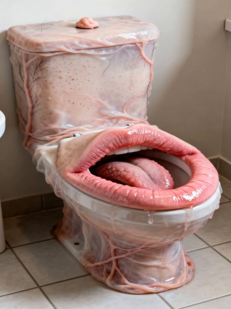 ウォシュレット！！！(三毛猫) こんなウォシュレットはイヤだ😱😱😱