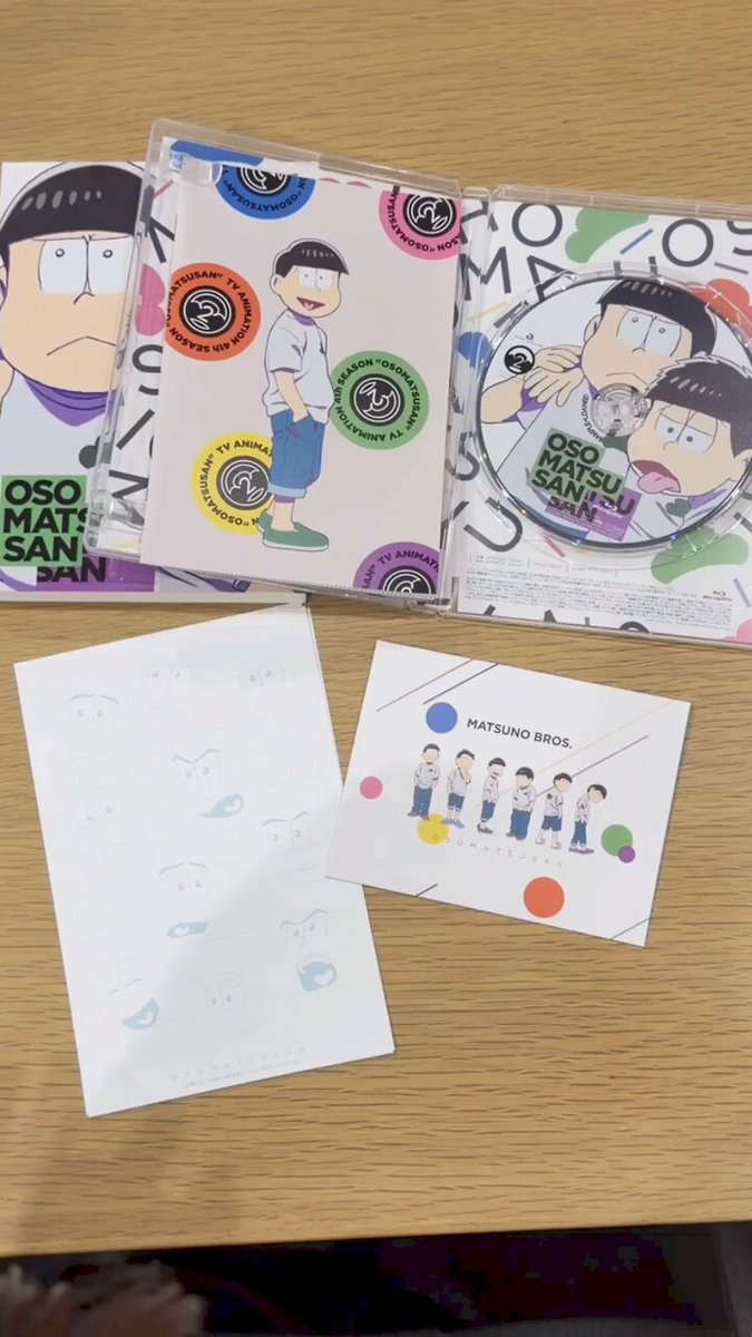 TVアニメ「 #おそ松さん 」第4期 第2松 Blu-rayの開封動画を公開