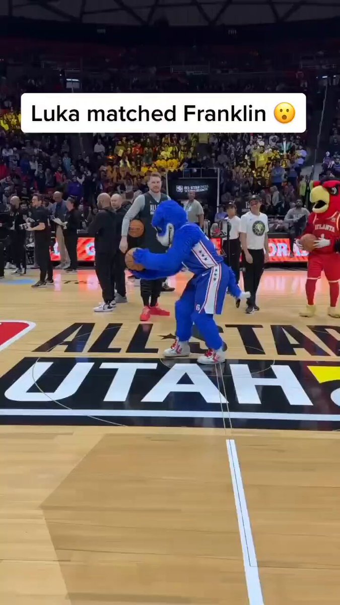 No disrespect to Steph but Luka might be the best trick shot-maker in NBA history!

