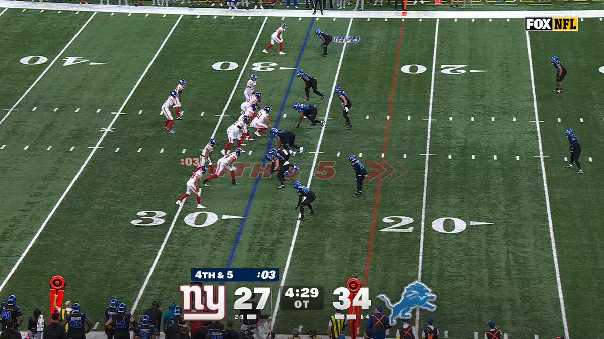 Aidan Hutchinson gets to Jameis Winston to secure the W 🦁

📺FOX 